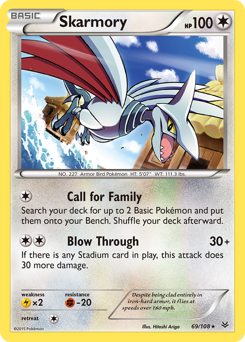 Pokemon Roaring Skies Skarmory - 69