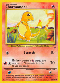 Pokemon Base Set 2 Charmander - 69