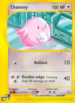 Pokemon Aquapolis Chansey - 69