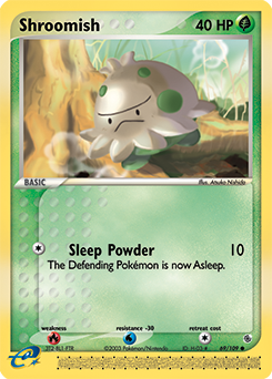 Pokemon Ruby & Sapphire Shroomish - 69