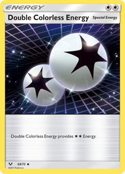 Pokemon Shining Legends Double Colorless Energy - 69