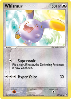 Pokemon Crystal Guardians Whismur - 69