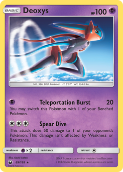 Pokemon Celestial Storm Deoxys - 69