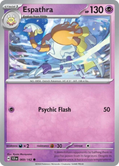 Pokemon Stellar Crown Espathra - 69
