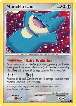 Pokemon Rising Rivals Munchlax - 69