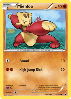 Pokemon Noble Victories Mienfoo - 69