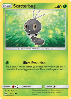 Pokemon Forbidden Light Scatterbug - 6