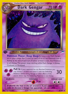 Pokemon Neo Destiny Dark Gengar - 6