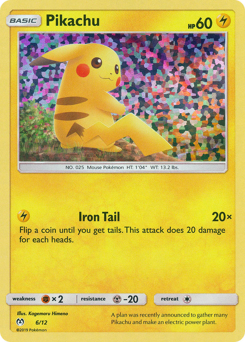 Pokemon McDonald's Collection 2019 Pikachu - 6