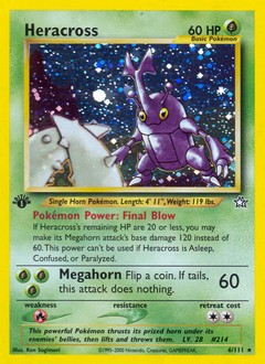 Pokemon Neo Genesis Heracross - 6