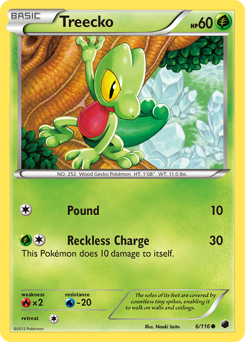 Pokemon Plasma Freeze Treecko - 6