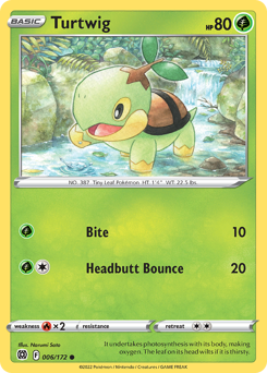 Pokemon Brilliant Stars Turtwig - 6
