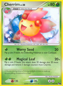 Pokemon POP Series 8 Cherrim - 6