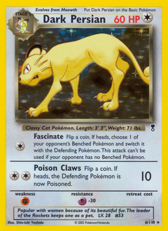 Pokemon Legendary Collection Dark Persian - 6