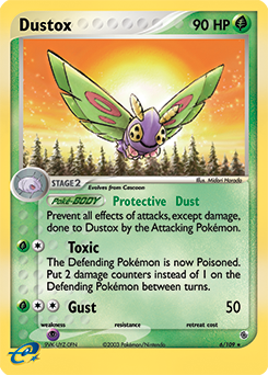 Pokemon Ruby & Sapphire Dustox - 6