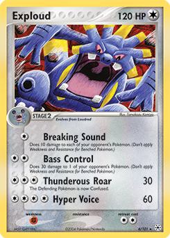 Pokemon Hidden Legends Exploud - 6