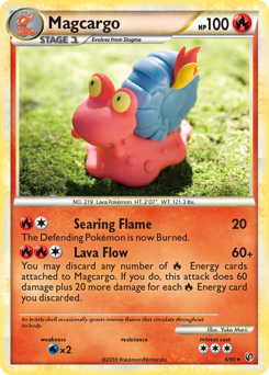Pokemon HS—Undaunted Magcargo - 6