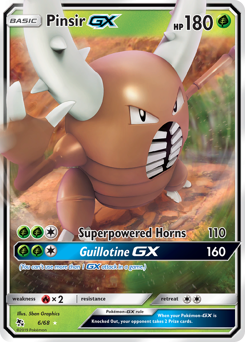 Pokemon Hidden Fates Pinsir-GX - 6