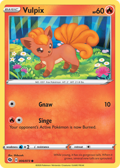 Pokemon Champion's Path Vulpix - 6