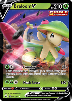 Pokemon Fusion Strike Breloom V - 6