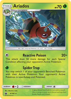 Pokemon Celestial Storm Ariados - 6