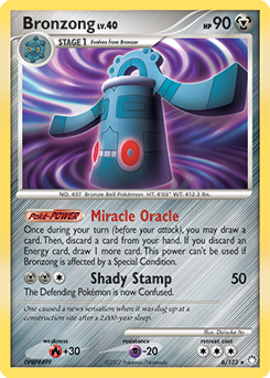 Pokemon Mysterious Treasures Bronzong - 6