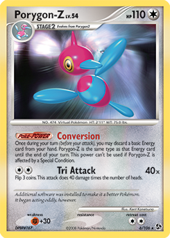 Pokemon Great Encounters Porygon-Z - 6