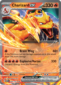 Pokemon 151 Charizard ex - 6