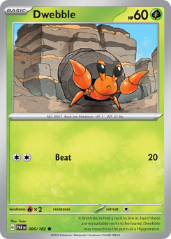 Pokemon Paradox Rift Dwebble - 6