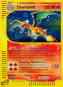 Pokemon Expedition Base Set Charizard - 6