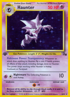 Pokemon Fossil Haunter - 6