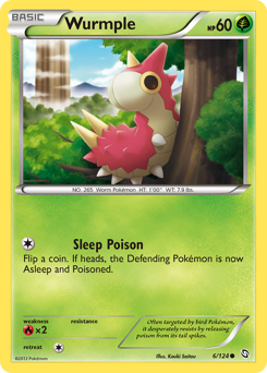 Pokemon Dragons Exalted Wurmple - 6