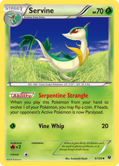 Pokemon Fates Collide Servine - 6