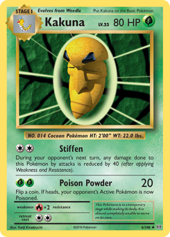 Pokemon Evolutions Kakuna - 6