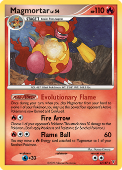 Pokemon Supreme Victors Magmortar - 6