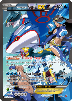 Pokemon Double Crisis Team Aqua's Kyogre-EX - 6