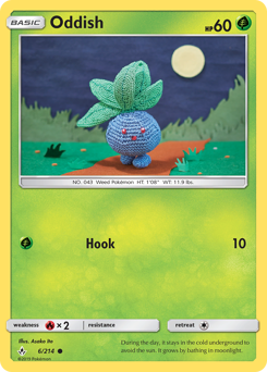 Pokemon Unbroken Bonds Oddish - 6