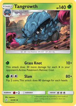 Pokemon Cosmic Eclipse Tangrowth - 6