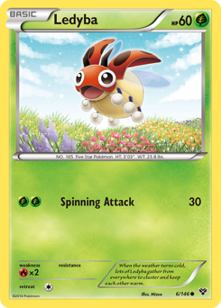 Pokemon XY Ledyba - 6