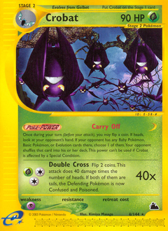 Pokemon Skyridge Crobat - 6