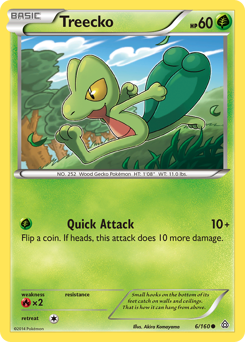 Pokemon Primal Clash Treecko - 6