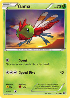 Pokemon Steam Siege Yanma - 6