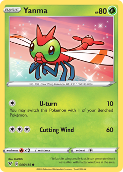Pokemon Vivid Voltage Yanma - 6