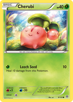 Pokemon Plasma Storm Cherubi - 6