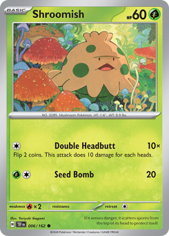 Pokemon Temporal Forces Shroomish - 6