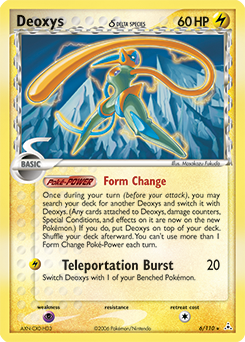 Pokemon Holon Phantoms Deoxys δ - 6