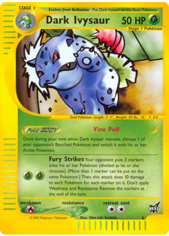 Pokemon Best of Game Dark Ivysaur - 6