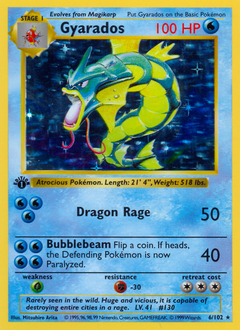 Pokemon Base Gyarados - 6
