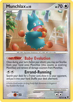 Pokemon Rising Rivals Munchlax - 70