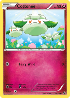 Pokemon Fates Collide Cottonee - 70
